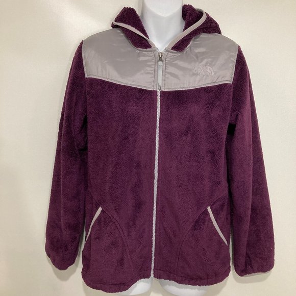 The North Face XL Oso Purple Silky Fleece Hoodie - Picture 1 of 6